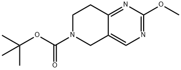 2-甲氧基-7,8-二氢-5H-吡啶并[4,3-D]嘧啶-6-羧酸叔丁酯