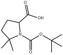 1-叔丁氧羰基-5,5二甲基吡咯烷-2甲酸