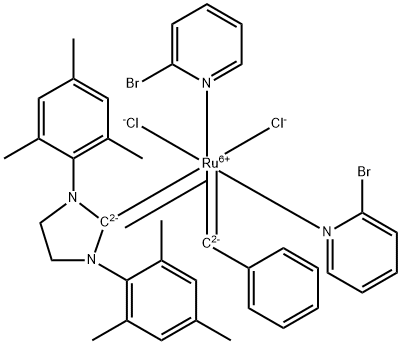 二氯[1,3-双(2,4,6-三甲基苯基)-2-咪唑烷亚基](亚苄基)双(3-溴吡啶)钌(II)