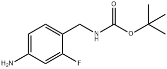 N-[(4-氨基-2-氟苯基)甲基]氨基甲酸叔丁酯