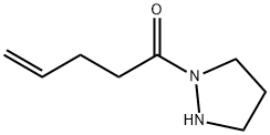4-Penten-1-one,  1-(1-pyrazolidinyl)-