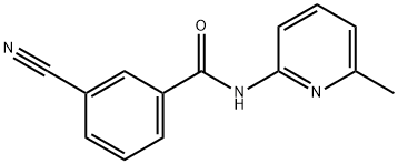 3-cyano-N-(6-methylpyridin-2-yl)benzamide