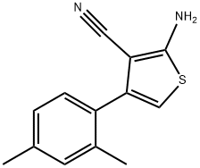 2-氨基-4-(2,4-二甲基苯基)噻吩-3-甲腈