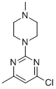4-CHLORO-6-METHYL-2-(4-METHYL-1-PIPERAZINYL)PYRIMIDINE