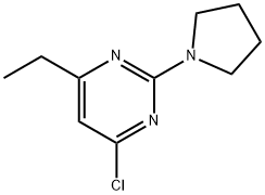 4-CHLORO-6-ETHYL-2-PYRROLIDIN-1-YLPYRIMIDINE