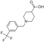1-[3-(trifluoromethyl)benzyl]piperidine-4-carboxylic acid