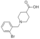 1-(2-bromobenzyl)piperidine-4-carboxylic acid