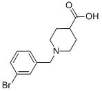 1-(3-bromobenzyl)piperidine-4-carboxylic acid