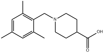 1-[(2,4,6-TRIMETHYLPHENYL)METHYL]-PIPERIDINE-4-CARBOXYLIC ACID