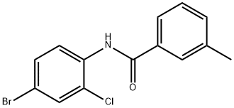 N-(4-溴-2-氯苯基)-3-甲基苯甲酰胺