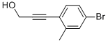 3-(4-Bromo-2-methyl-phenyl)-prop-2-
yn-1-ol