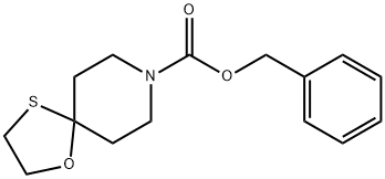 1-Oxa-4-thia-8-aza-spiro[4.5]decane
-8-carboxylic acid benzyl ester