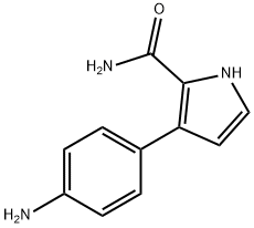 1H-Pyrrole-2-carboxamide,3-(4-aminophenyl)-(9CI)