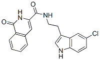 3-Isoquinolinecarboxamide,  N-[2-(5-chloro-1H-indol-3-yl)ethyl]-1,2-dihydro-1-oxo-