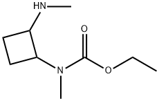 Carbamic acid, N-?methyl-?N-?[2-?(methylamino)?cyclobutyl]?-?, ethyl ester