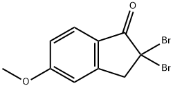 2,2-DIBROMO-2,3-DIHYDRO-5-METHOXY-1H-INDEN-1-ONE