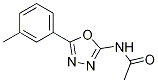 N-[5-(3-METHYLPHENYL)-1,3,4-OXADIAZOL-2-YL]ACETAMIDE