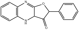 Furo[2,?3-?b]?quinoxalin-?3(2H)?-?one, 3a,?4-?dihydro-?2-?phenyl- (9CI)