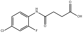 4-[(4-氯-2-氟-苯基)氨基]-4-氧代-丁酸