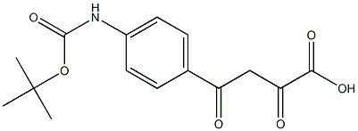 4-(4-{[(tert-butoxy)carbonyl]amino}phenyl)-2,4-dioxobutanoic acid