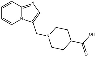 1-IMIDAZO[1,2-A]PYRIDIN-3-YLMETHYL-PIPERIDINE-4-CARBOXYLIC ACID