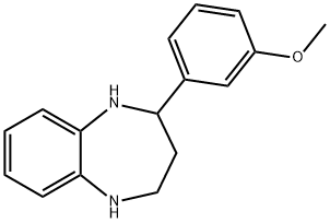 2-(3-METHOXY-PHENYL)-2,3,4,5-TETRAHYDRO-1H-BENZO[B][1,4]DIAZEPINE