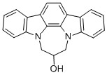 3,14-DIHYDRO-13-HYDROXY-12H-DIINDOLO[1,2,3-EF:3',2',1'-JK][1,5]-BENZODIAZEPINE
