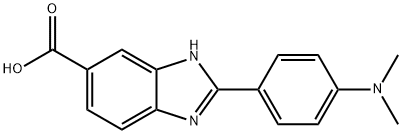 2-(4-Dimethylaminophenyl)-1H-benzimidazole-5-carboxylic acid