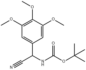 [CYANO-(3,4,5-TRIMETHOXY-PHENYL)-METHYL]-CARBAMIC ACID TERT-BUTYL ESTER