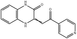3-(2-OXO-2-PYRIDIN-4-YL-ETHYLIDENE)-3,4-DIHYDRO-1H-QUINOXALIN-2-ONE