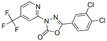 1,3,4-OXADIAZOL-2(3H)-ONE, 5-(3,4-DICHLOROPHENYL)-3-[4-(TRIFLUOROMETHYL)-2-PYRIDINYL]-