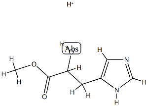 1H-Imidazole-5-propanoic  acid,  -alpha--hydroxy-,  conjugate  acid  (1:1)