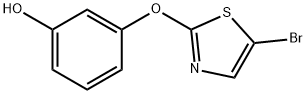 3-[(5-溴-2-噻唑基)氧基]苯酚