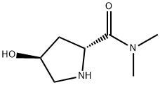 2-Pyrrolidinecarboxamide,  4-hydroxy-N,N-dimethyl-,  (2R,4S)-