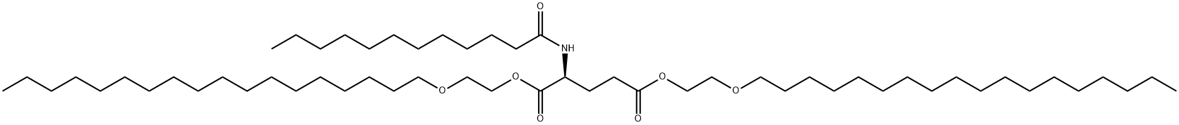 bis[2-(octadecyloxy)ethyl] N-(1-oxododecyl)-L-glutamate