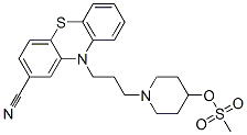 10-[3-(4-hydroxy-1-piperidino)propyl]-10H-phenothiazine-2-carbonitrile monomethanesulphonate