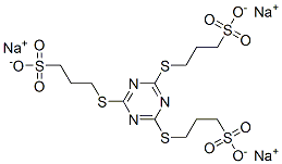 3,3',3''-[1,3,5-triazine-2,4,6-triyltris(thio)]trispropane-1-sulphonic acid, sodium salt