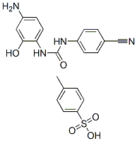 N-(4-amino-2-hydroxyphenyl)-N'-(p-cyanophenyl)urea mono(toluene-p-sulphonate)