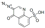 8-Quinolinesulfonic  acid,  3-diazo-3,4-dihydro-4-oxo-