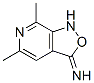 Isoxazolo[3,4-c]pyridin-3(1H)-imine, 5,7-dimethyl- (9CI)