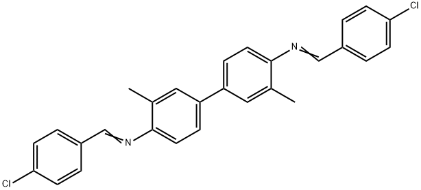 N,N'-bis(4-chlorobenzylidene)-3,3'-dimethyl-4,4'-biphenyldiamine