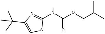 Carbamic  acid,  [4-(1,1-dimethylethyl)-2-thiazolyl]-,  2-methylpropyl  ester  (9CI)