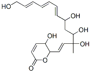 5,6-Dihydro-5-hydroxy-6-(3,4,6,13-tetrahydroxy-3-methyl-1,7,9,11-tridecatetrenyl)-2H-pyran-2-one