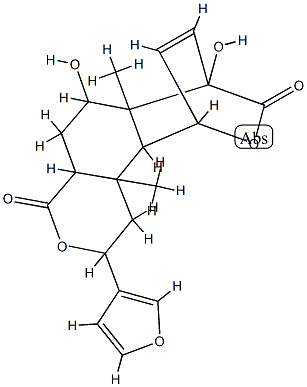 10,7-(Epoxymethano)-1,4,4a,5,6,6a,7,10,10a,10b-decahydro-2-(3-furanyl)-6,7-dihydroxy-6a,10b-dimethyl-2H-naphtho[2,1-c]pyran-4,12-dione