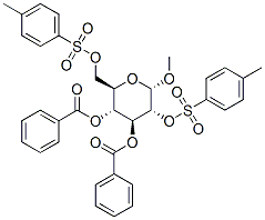 .alpha.-D-Glucopyranoside, methyl, 3,4-dibenzoate 2,6-bis(4-methylbenzenesulfonate)