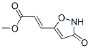 2-Propenoicacid,3-(2,3-dihydro-3-oxo-5-isoxazolyl)-,methylester,(E)-(9CI)