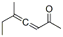 3,4-Heptadien-2-one, 5-methyl-, (R)- (9CI)