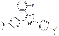 2,4-Bis[4-(dimethylamino)phenyl]-5-(2-fluorophenyl)oxazole