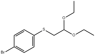 1-溴-4-[(2,2-二乙氧基乙基)硫基]苯