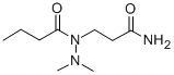 Butanoic acid, 1-(3-amino-3-oxopropyl)-2,2-dimethylhydrazide